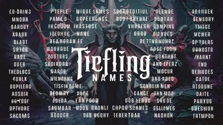 Discover Hilarious And Unforgettable Tiefling Names