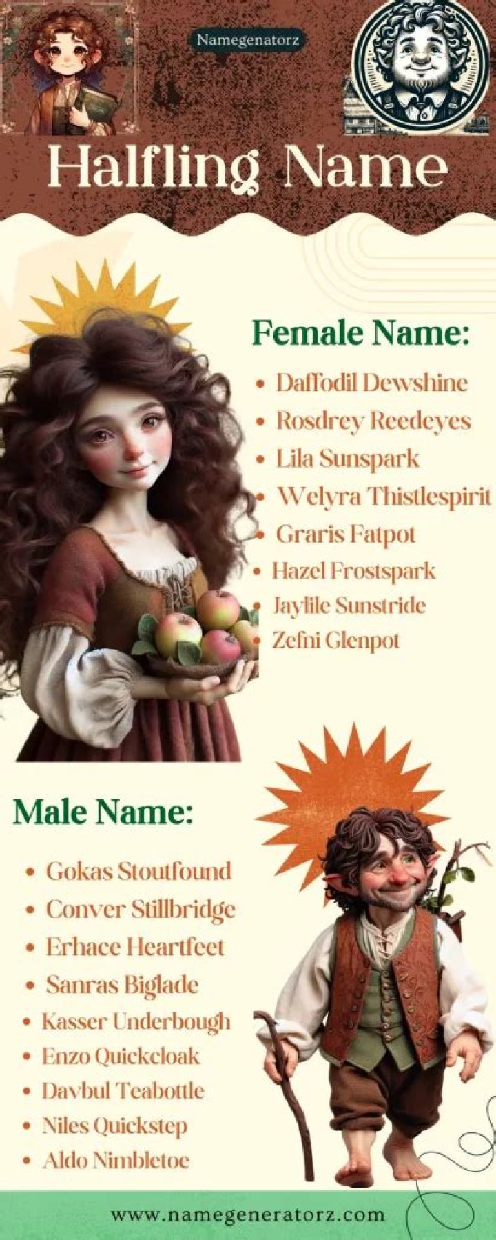 Uncover A World Of Unique Female Halfling Rogue Names: Discoveries And Insights Await